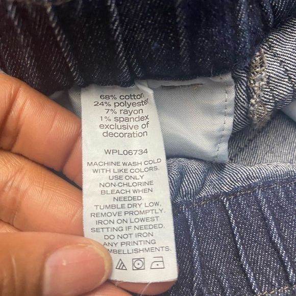 Nautica 3T elastic waist straight leg boy jeans - Picture 4 of 4